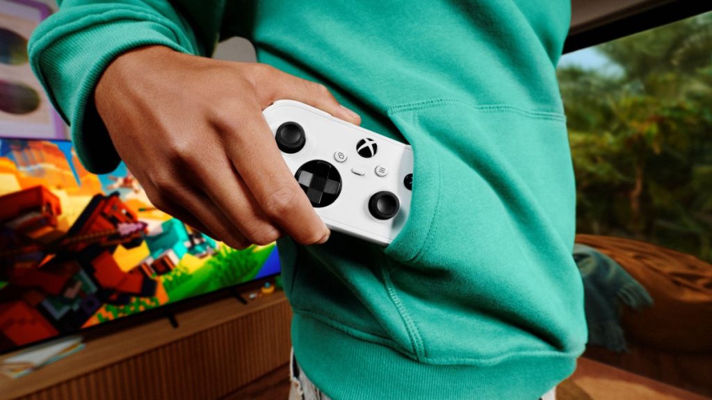 Den nya handkontrollen Xbox Nano i fickformat